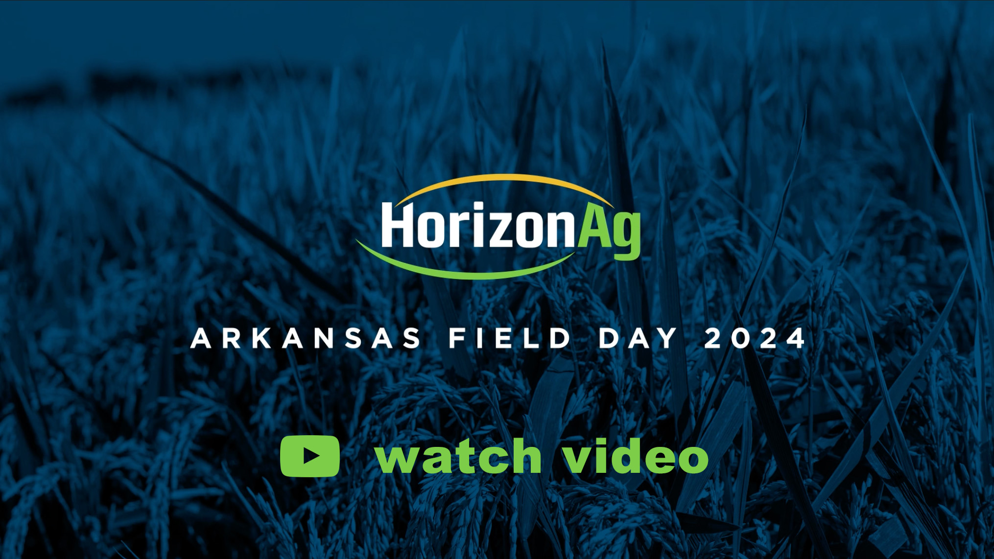 Horizon Ag Arkansas Field Day Video