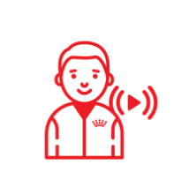 Streaming content icon