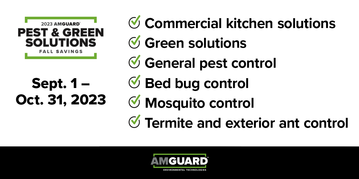 2023 AMGUARD PEST & GREEN SOLUTIONS FALL SAVINGS